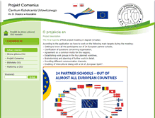 Tablet Screenshot of en.comenius.ckukoszalin.edu.pl