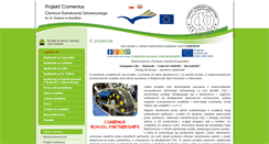 Desktop Screenshot of comenius.ckukoszalin.edu.pl